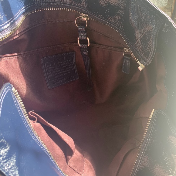 Stunning Navy - Coach Madison MIA Tote Handbag - Picture 5 of 5